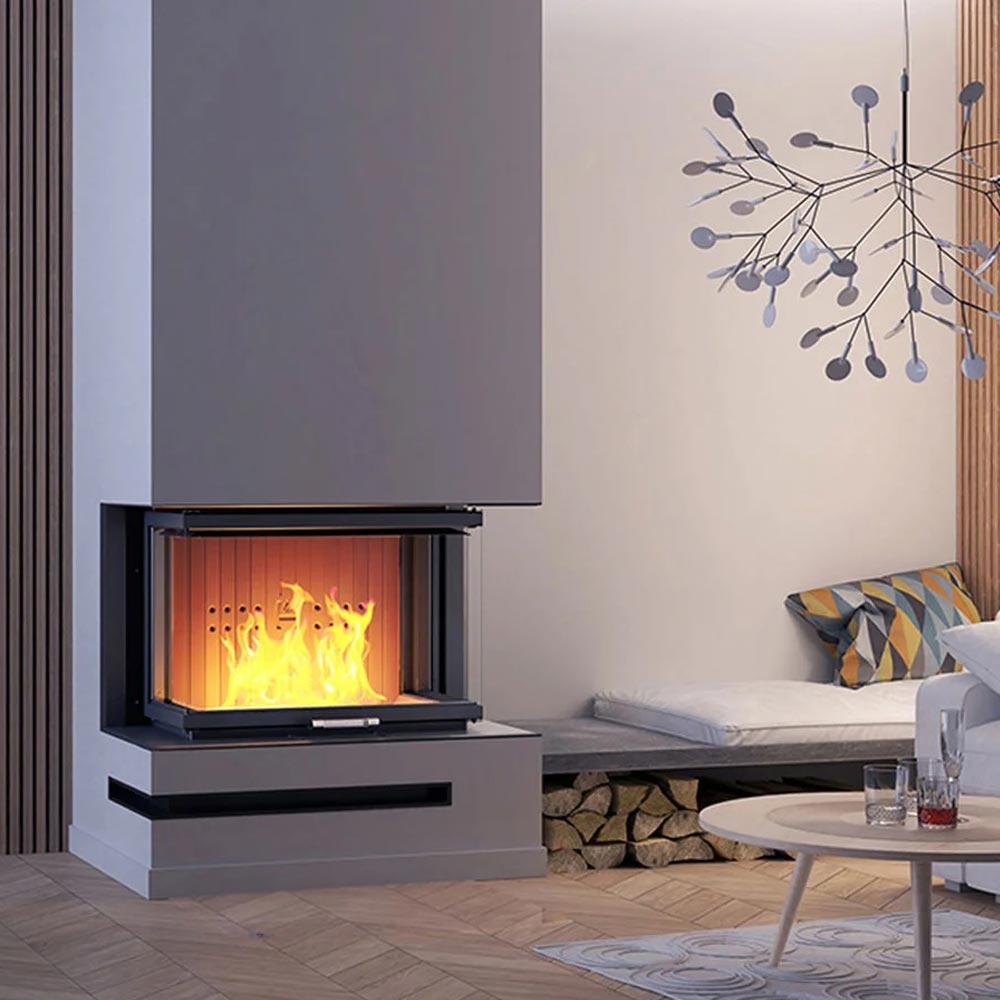 Каминная топка Hitze Trinity 80x35x53 G